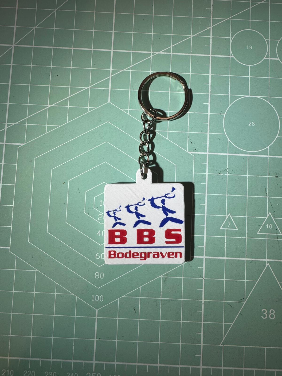 Sleutelhanger BBS Bodegraven met NTAG